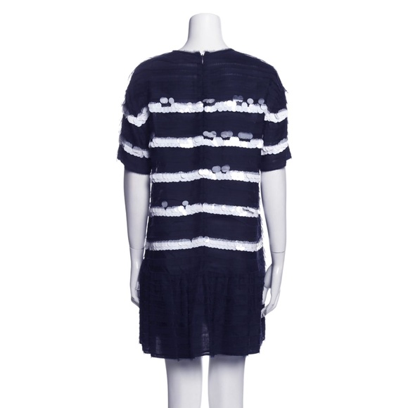RED VALENTINO Striped Mini Dress - Picture 2 of 3